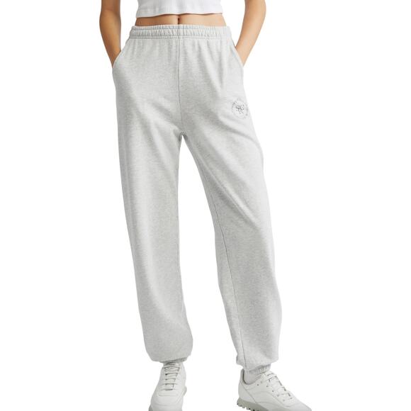 Sporty & Rich Pants - Sporty & Rich Wellness Club Cotton Blend Graphic Sweatpants Size XL